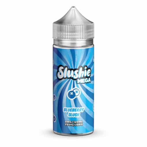 Slushie Mega - Blueberry Slush - 100ml Shortfill - Mcr Vape Distro