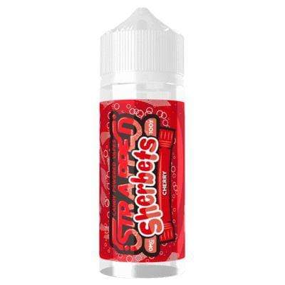 STRAPPED - SHERBETS - CHERRY - 100ML - Mcr Vape Distro