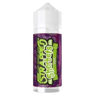 STRAPPED - SHERBETS - GRAPE - 100ML - Mcr Vape Distro