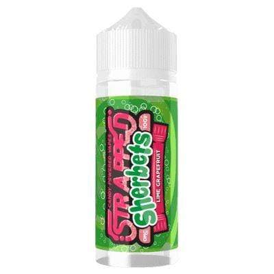 STRAPPED - SHERBETS - LIME GRAPEFRUIT - 100ML - Mcr Vape Distro