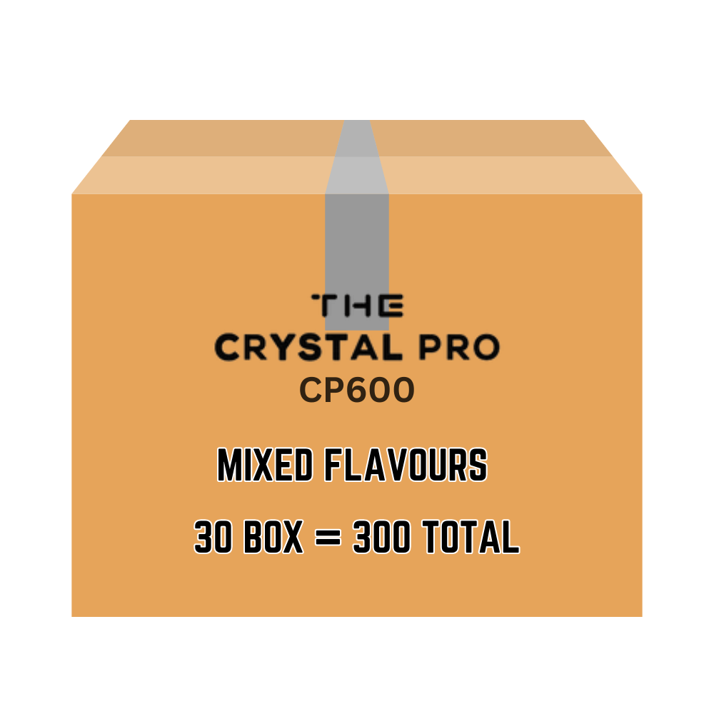 The Crytsal CP600 Disposable Vape - Full Carton - Mixed Flavour - Mcr Vape Distro