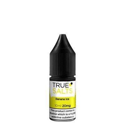 TRUE SALTS - BANANA ICE - 10ML NIC SALTS (BOX OF 10) - Mcr Vape Distro