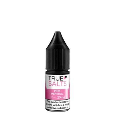 TRUE SALTS - PINK MENTHOL - 10ML NIC SALTS (BOX OF 10) - Mcr Vape Distro