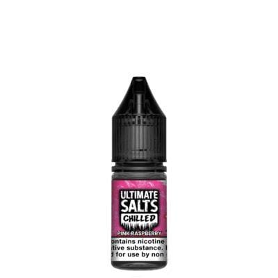 ULTIMATE SALTS - CHILLED - PINK RASPBERRY - 10ML NIC SALTS (BOX OF 10) - Mcr Vape Distro