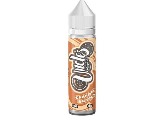 UNCLES VAPE CO CARAMEL SWIRLS -50ml - Mcr Vape Distro