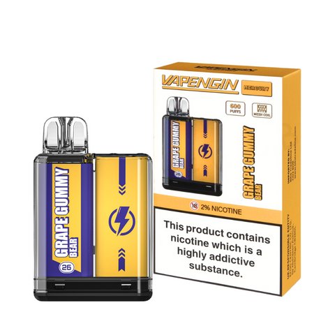 Vapengin Mercury 600 Disposable Vape Device (Box of 10) - Mcr Vape Distro