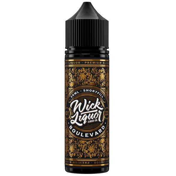 Wick Liquor 50ml E-liquids - Boulevard Big Block - Mcr Vape Distro