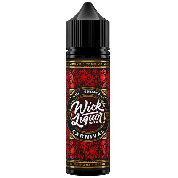 Wick Liquor 50ml E-liquids - Carnival Big Block - Mcr Vape Distro