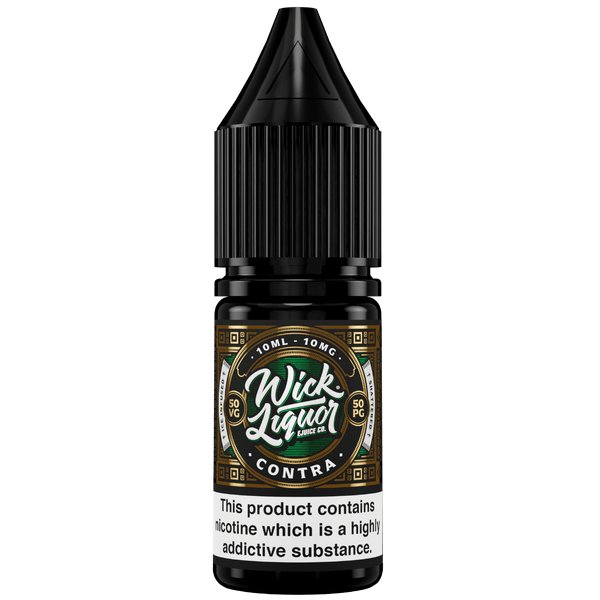 Wick Liquor Nic Salts 10ml E-liquids - Box of 10 - Mcr Vape Distro