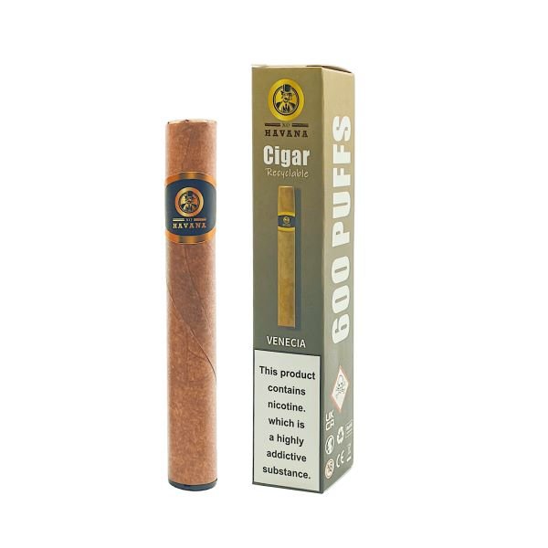 XO Havana Cigar 600 Disposable Vape Puff Pod Box of 10 - #Simbavapeswholesale#