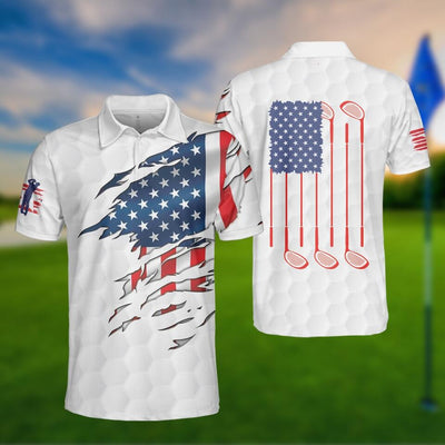 Custom Personalized Golf Polo Shirt with custom Name, Golf American ...