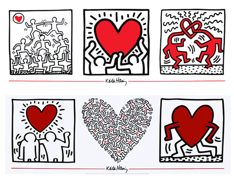 keith haring love art