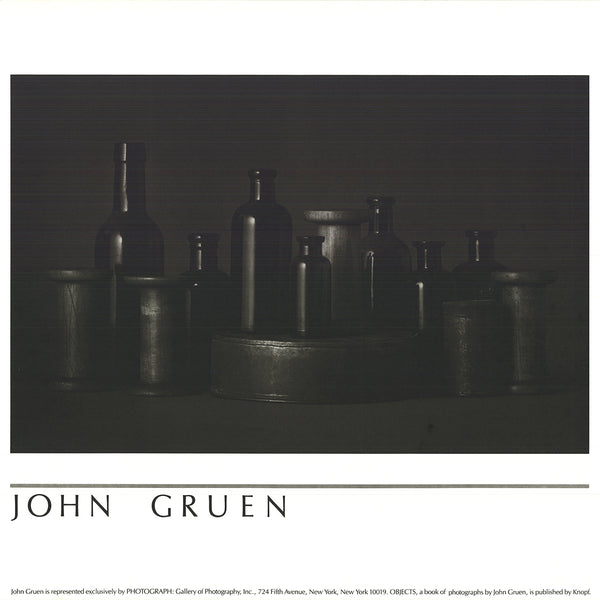 john gruen objects オリジナルプリント 額装済み-