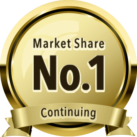 Market Share No.1