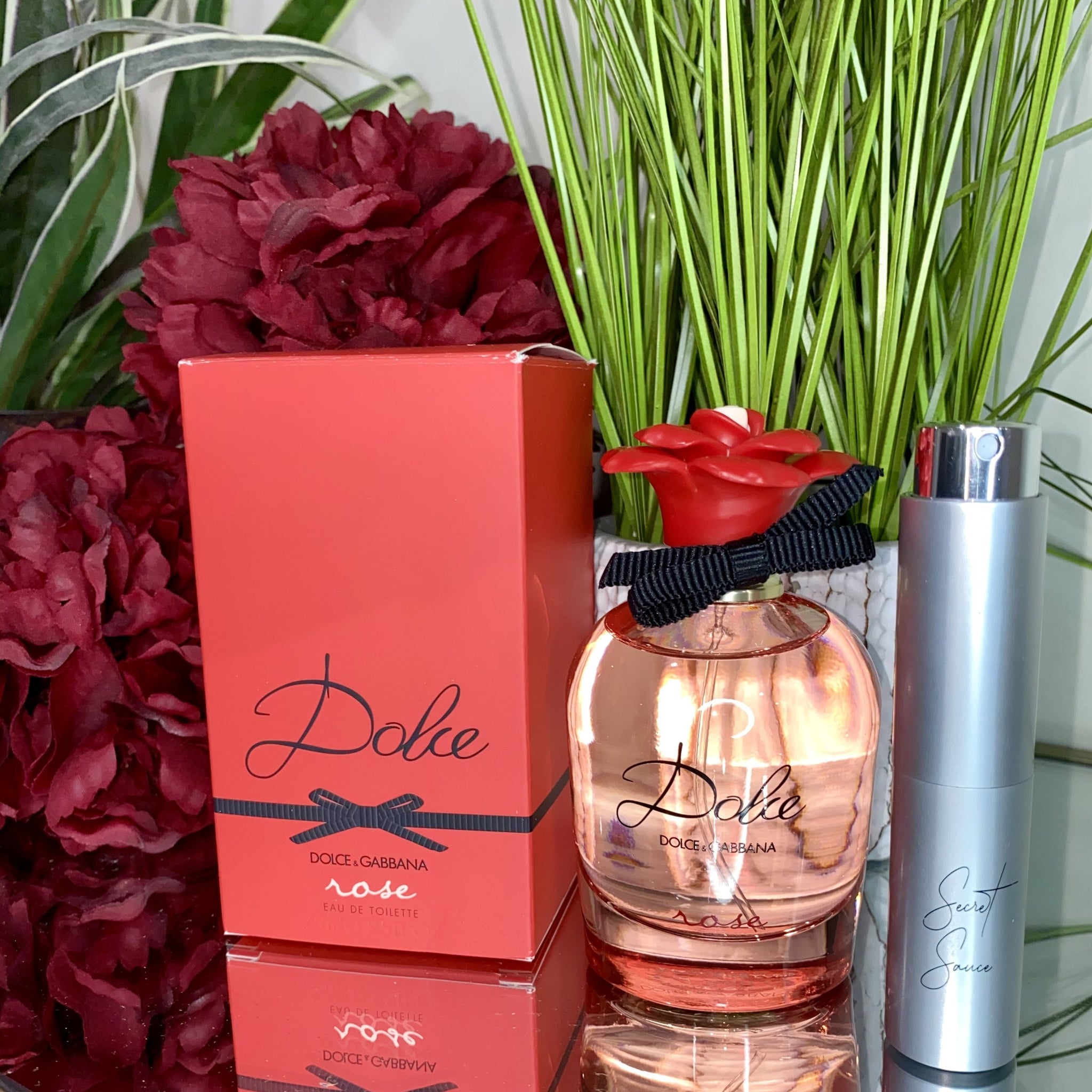 Top 46+ imagen dolce and gabbana rose travel size