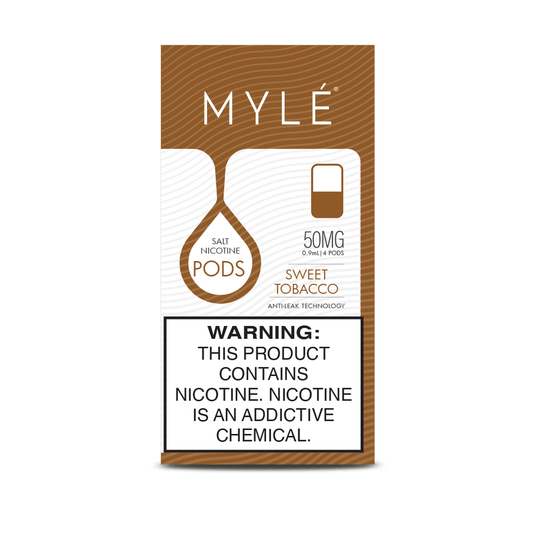 myle sweet tobacco pods