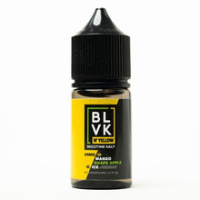 Load image into Gallery viewer, BLVK &amp; Yellow Nic Salt -  Mango Grape Apple Ice Bottle
