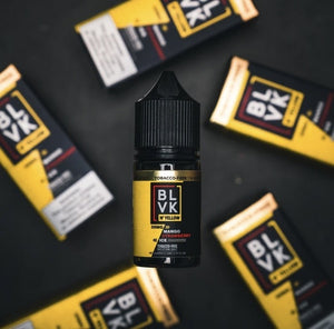 BLVK & Yellow Nic Salt - Mango Strawberry Ice info