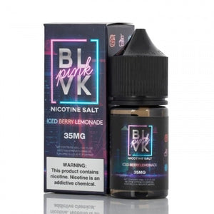 BLVK Pink Series Nicotine Salt - Iced Berry Lemonade 