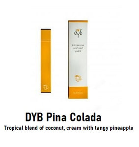 dyb pina colada disposable vape