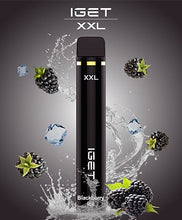 Load image into Gallery viewer, iget xxl blackberry ice disposable vape
