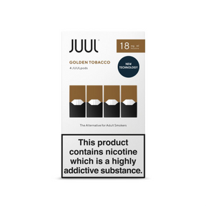 juul golden tobacco pods 1.8%