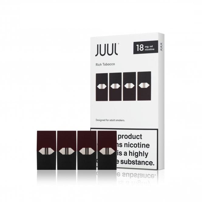 rich tobacco juul pods 18mg