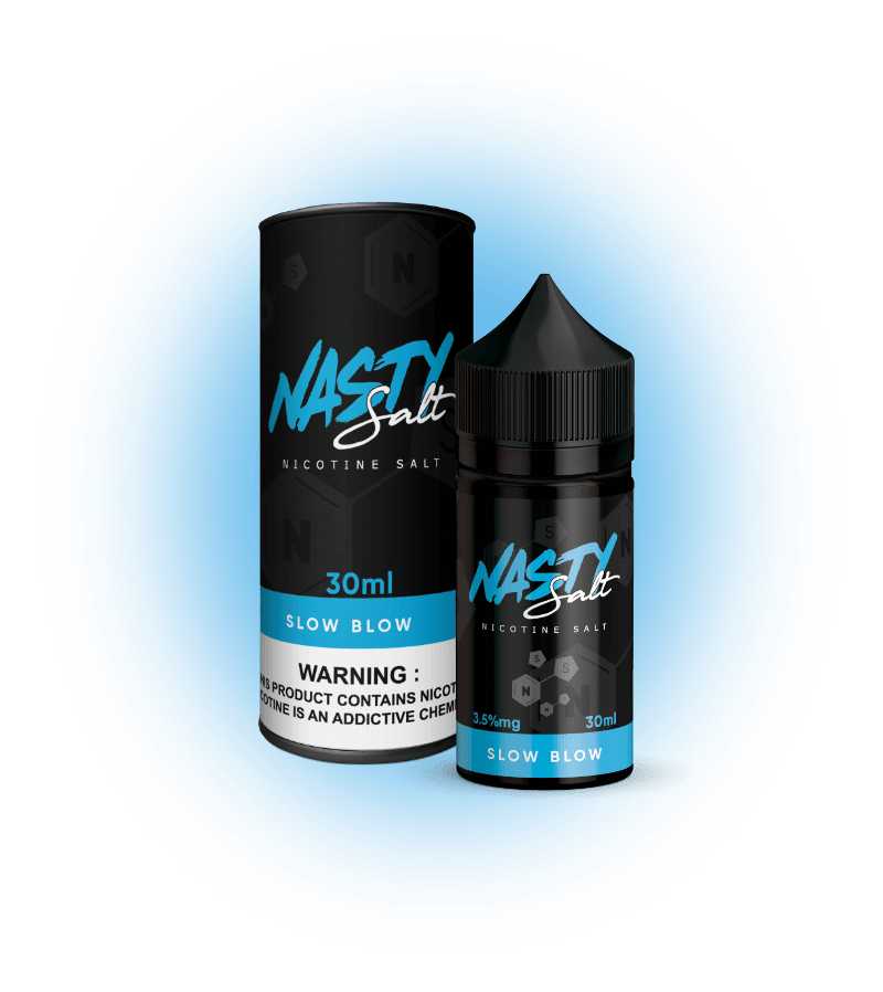 nasty slow blow nicotine salts