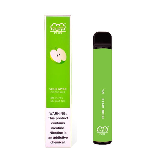 Puff Plus Sour Apple (800 Puffs)