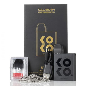 Uwell Caliburn Koko Pod System package content