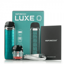 Load image into Gallery viewer, Vaporesso Luxe Q Pod System packaging content

