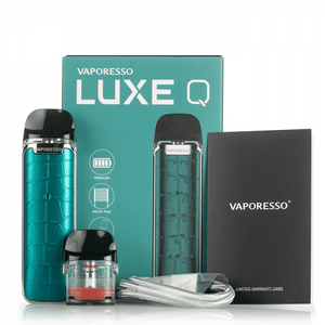 Vaporesso Luxe Q Pod System packaging content