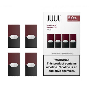 virginia tobacco juul pods