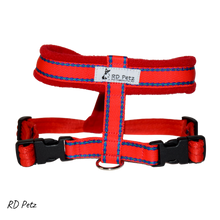 Load image into Gallery viewer, RD Petz Fleece Harness Gypsy Red
