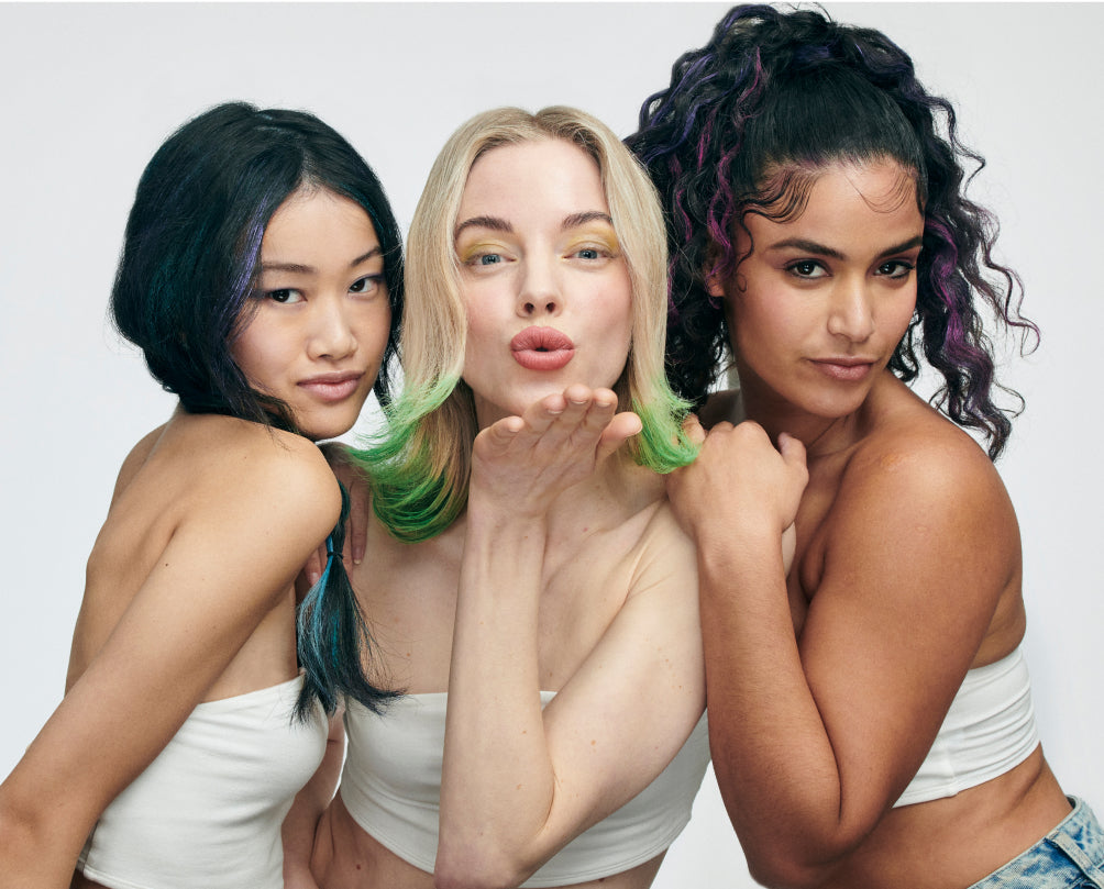 Forget glow sticks, this glow in the dark hair dye trend is sexy AF!