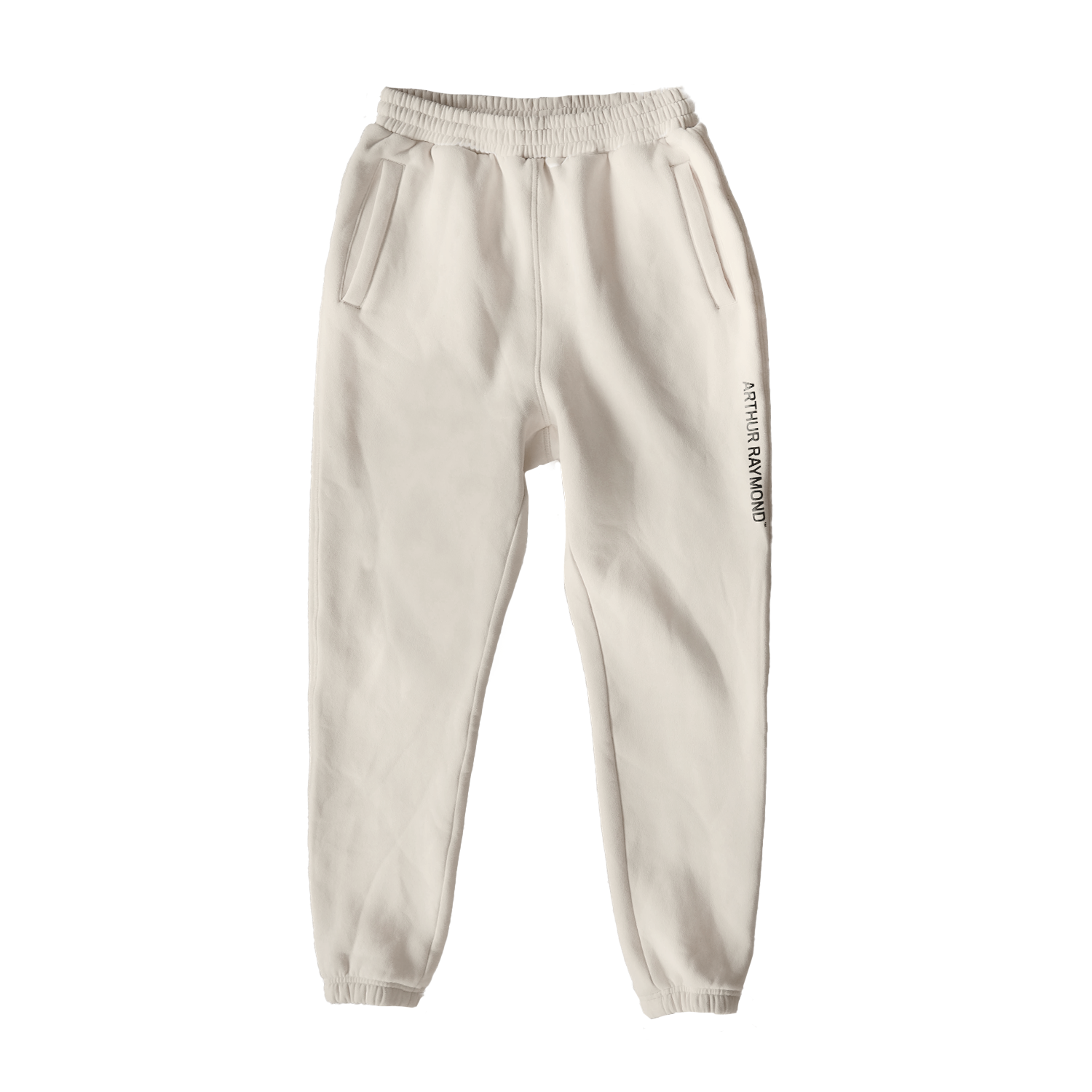 Classic Old School Sweatpants - Ivory | Arthur Raymond Athletics