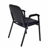 Fulfiller - Ace Vinyl Stack Chair (18 pack)- Black, 843532051764 - Lyf Easy