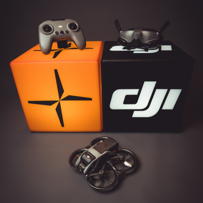 DJI Drone Avata et Casque DJI FPV V2 Fly Smart Combo