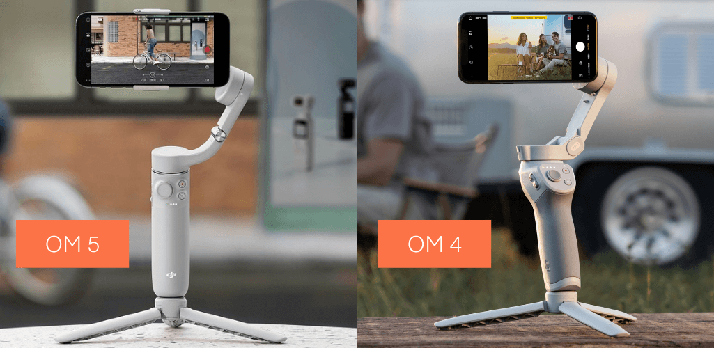 DJI Osmo Mobile 5 Vs DJI Osmo Mobile 4 – heliguy™