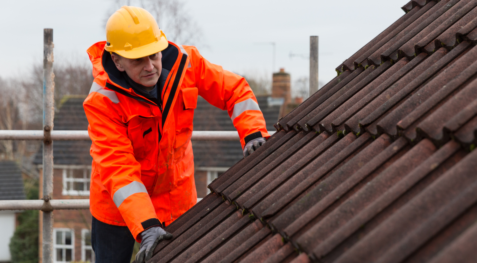 Manual methods of roof inspection can be dangerous. Using a drone is much safer.