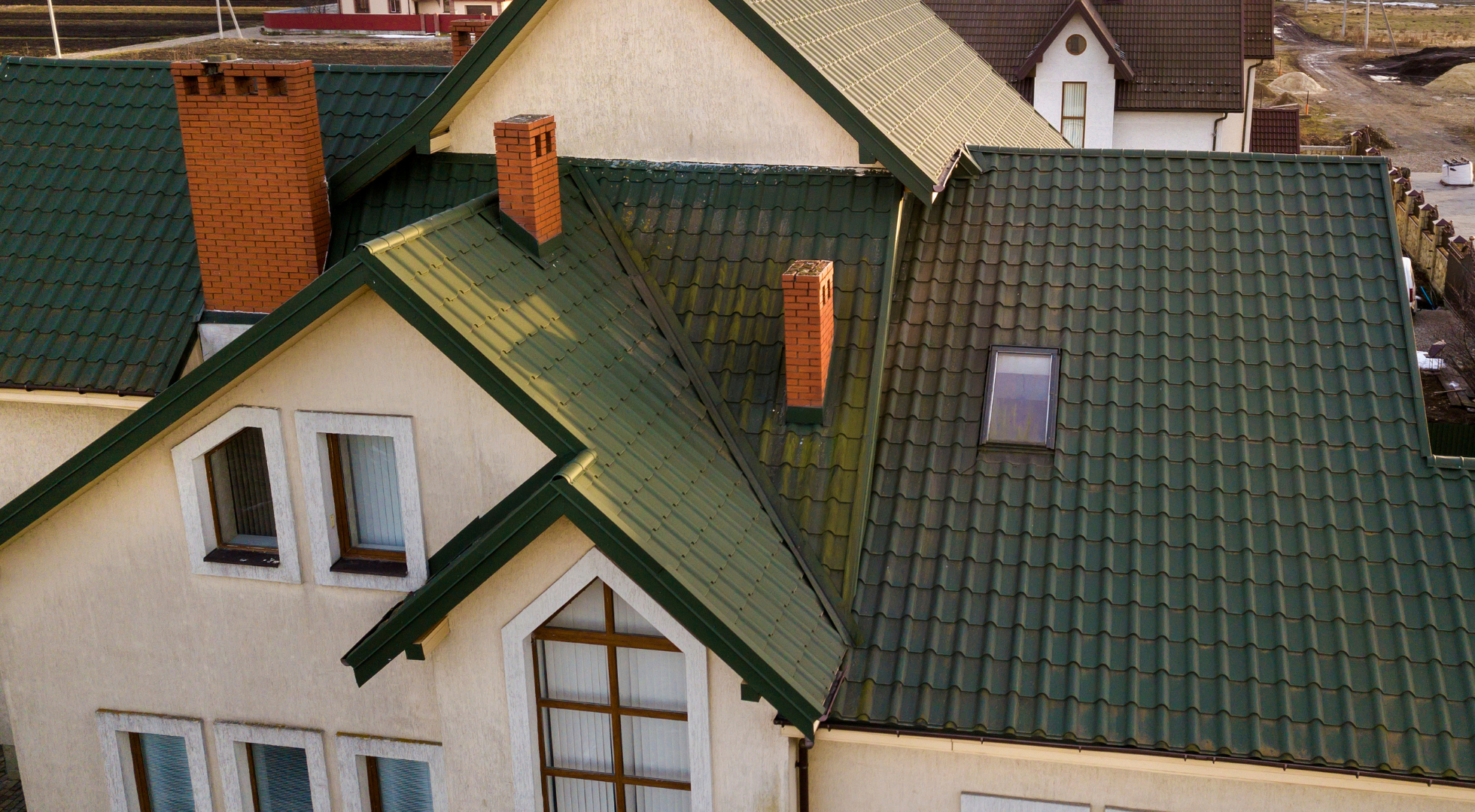 Drones provide a safe method of conducting a roof inspection.