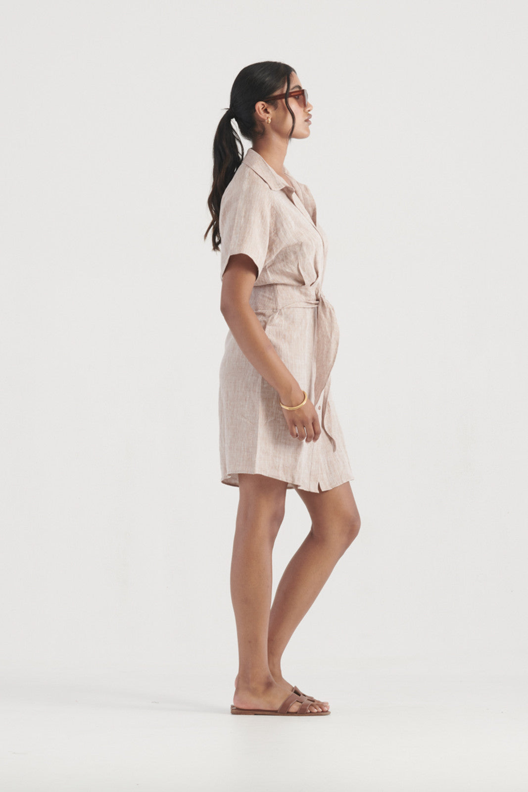 30％OFF】 holiday LINEN MINI HOLIDAY MINI ホリデイ DRESS LINEN