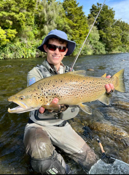 Euro Nymphing Brown Trout
