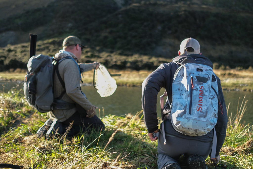 Long leaders are required for this approach on a spooky NZ trout