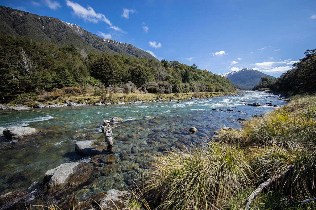 Back Country Fly Fishing In New Zealand With Very Long Leaders