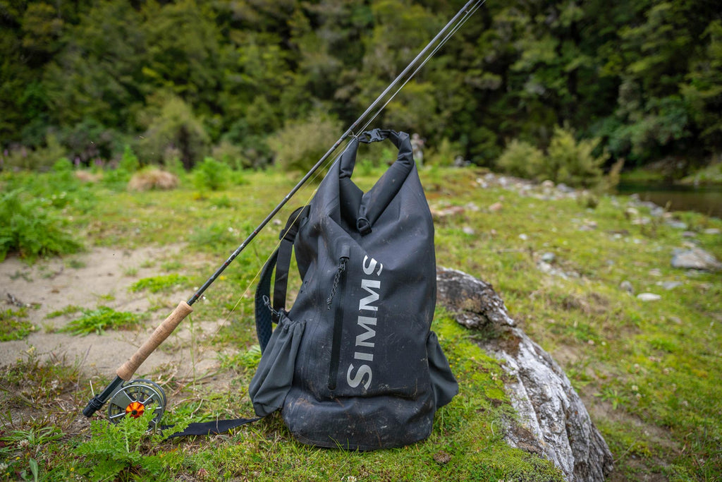 A Review Of the Simms Dry Creek Roll Top Back Pack by Andrew Harding