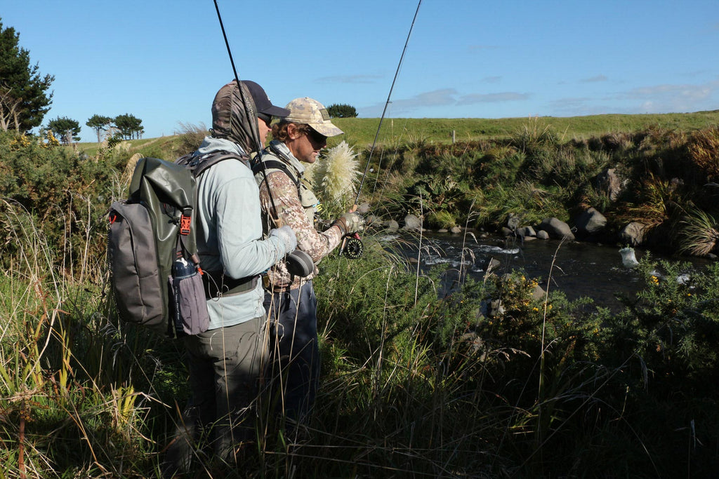 Adam Priest & Kyle Adams Fly Fishing In Taranaki