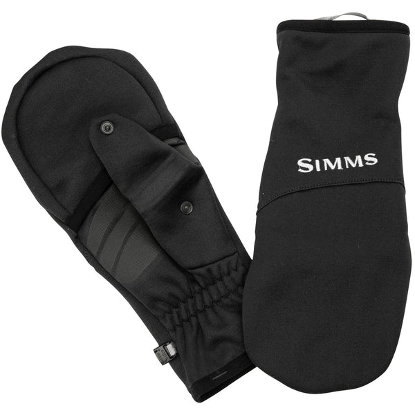 Simms Gore Infinium Half Finger Glove Black – Gamefish