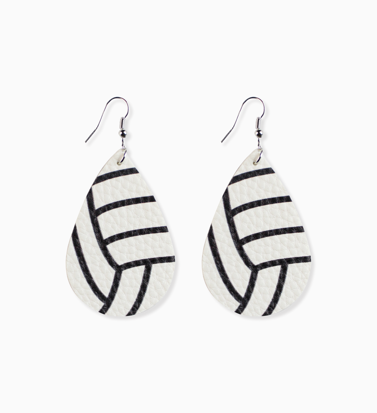 Volleyball Wood Earrings | Lightweight Sports Earrings | Handmade Dangle  Earrings | Trendy Spots Fan Earrings | Volleyball Player Jewelry