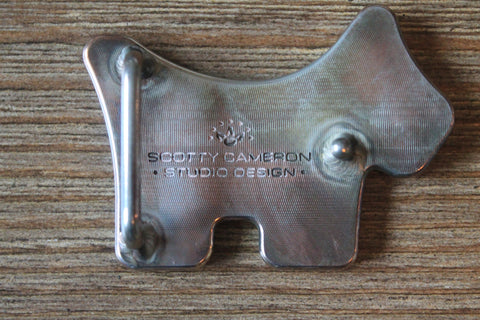 Custom Scotty Dog Belt Buckle